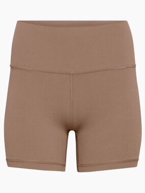 TnAction Women's TnaBUTTER™ Atmosphere Hi-Rise 5" Short Deep Taupe Size S